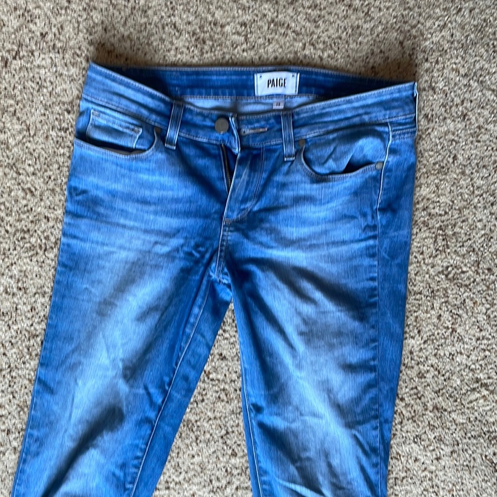 Paige Kylie Crop Light Denim
